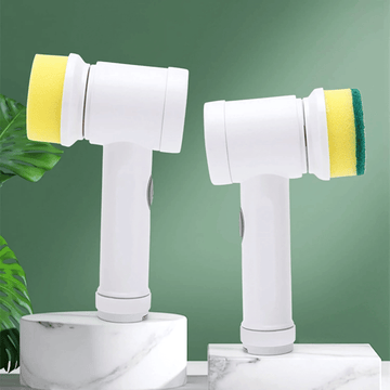 Wireless Electric Spin Scrubber with 5 Brush Heads