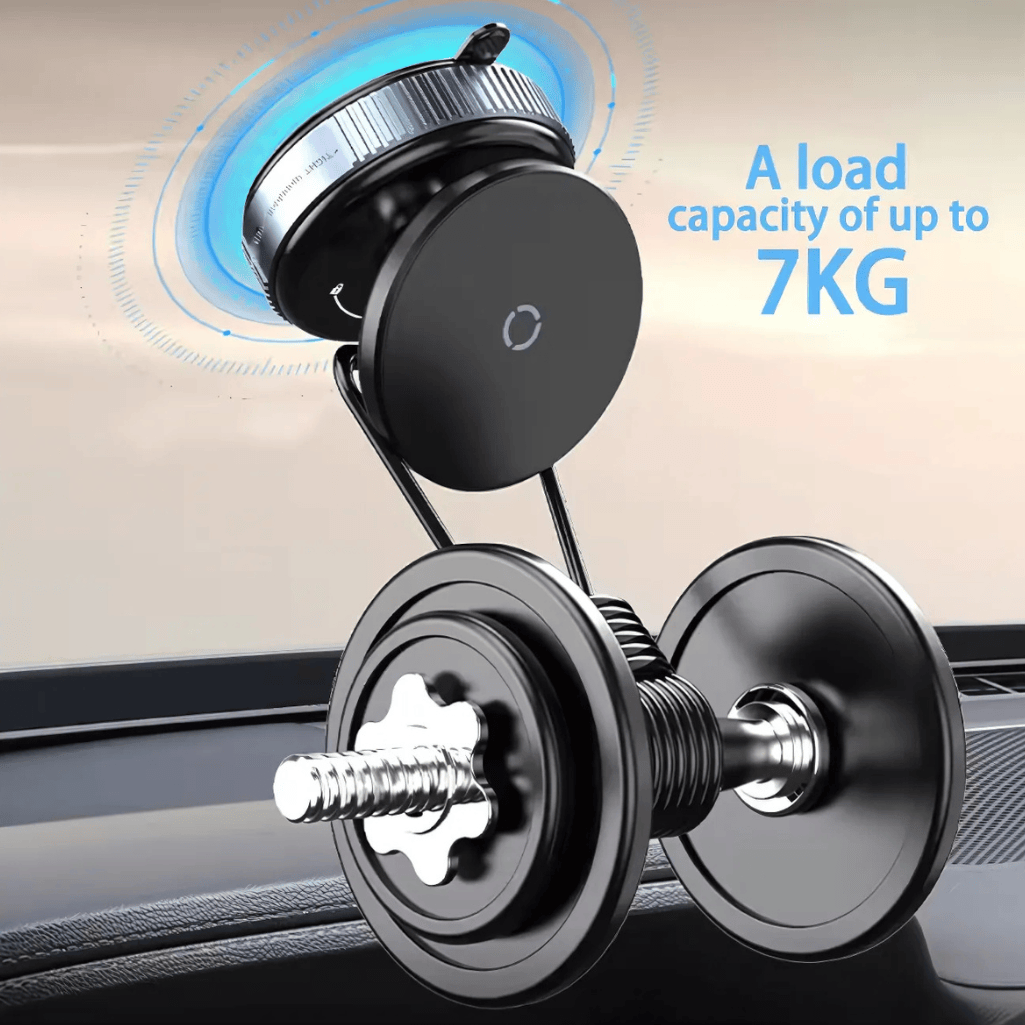 Mega Safe Magnetic Car Phone Holder 360° Suction Mount