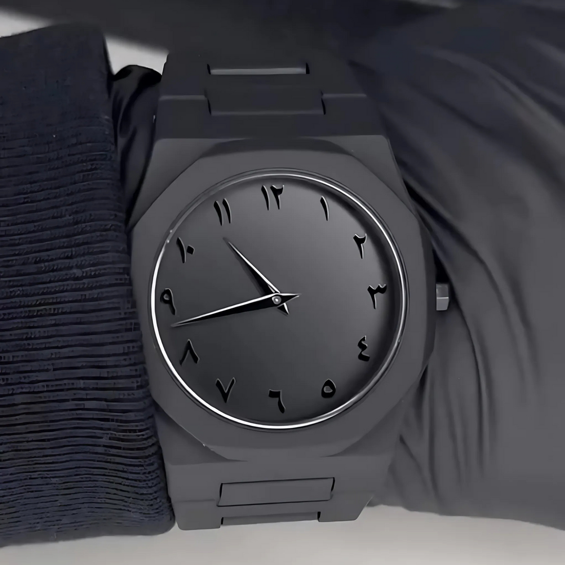 Arabic Aura Waterproof Quartz Sports Watch for Men