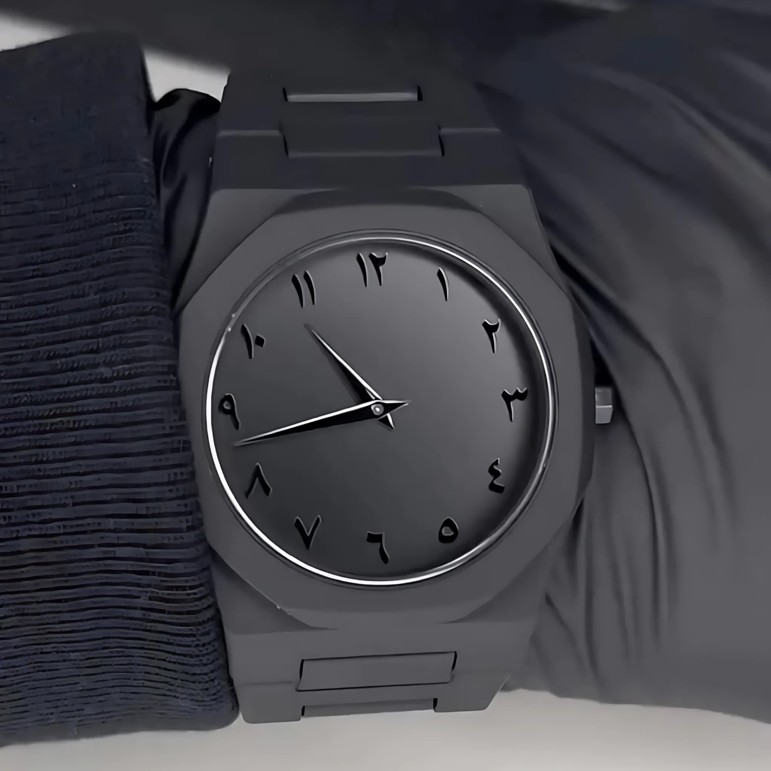 Arabic Aura Waterproof Quartz Sports Watch for Men