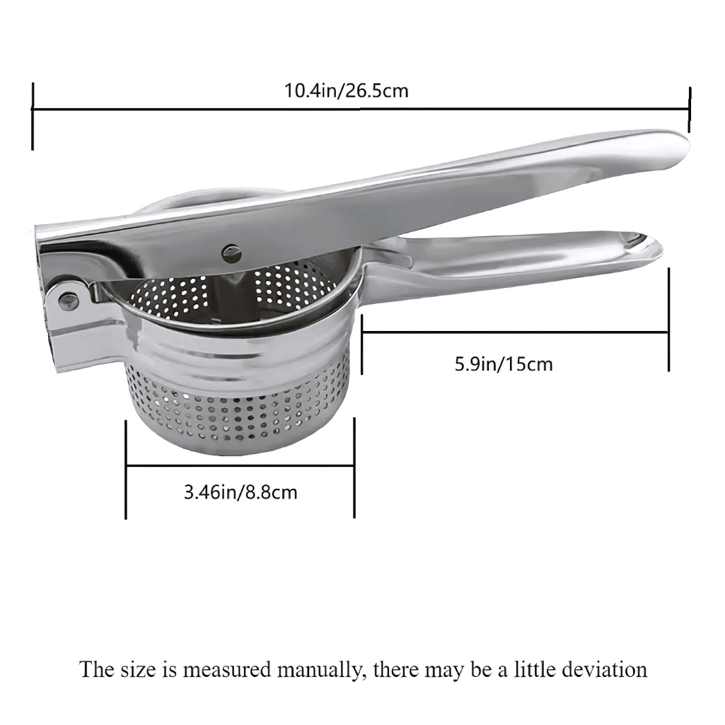 Stainless Steel Potato Masher Vegetable Fruit Press Tool