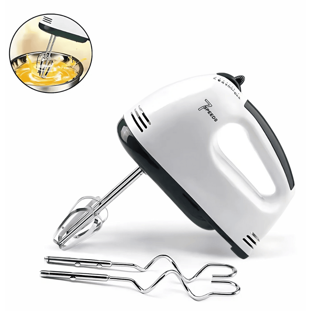 Super Hand Mixer Electric Egg Beater 7 Speed
