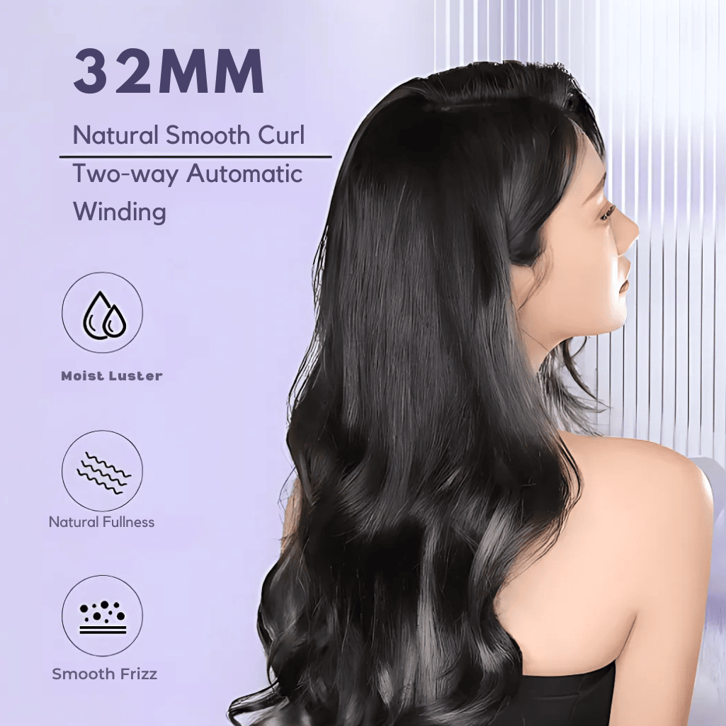 Automatic Hair Curler 32mm Ceramic Rotating Curling Wand