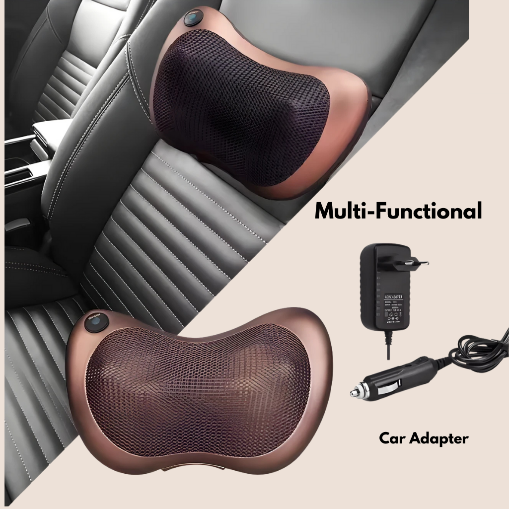 Electric Neck and Back Massage Pillow for Pain Relief