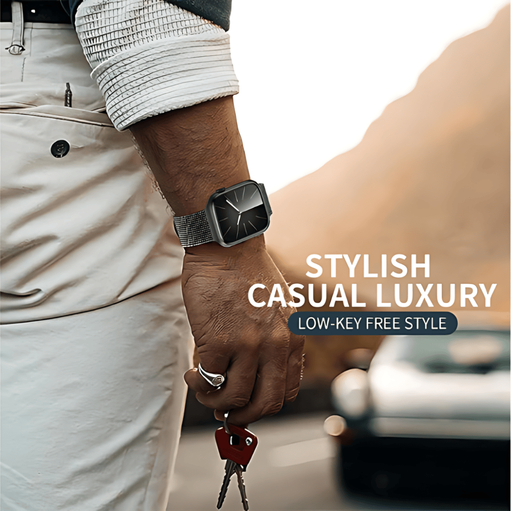 Watch Series 10 Magnetic Stainless Steel Strap Band