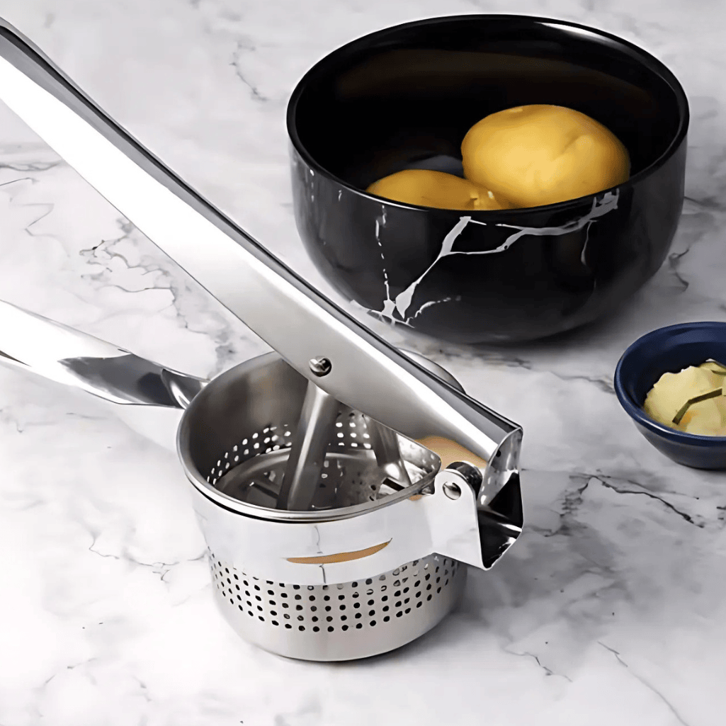 Stainless Steel Potato Masher Vegetable Fruit Press Tool