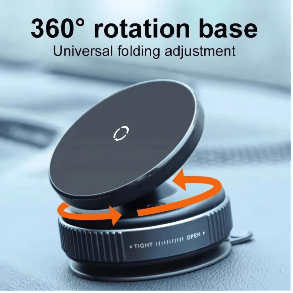Mega Safe Magnetic Car Phone Holder 360° Suction Mount